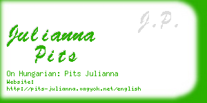 julianna pits business card